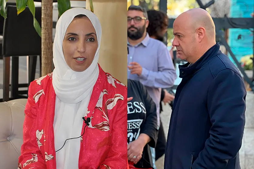 Fatima Hamed y Juan Guti&eacute;rrez