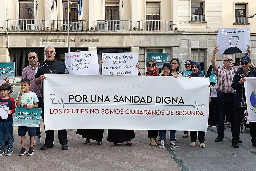 Manifestaci&oacute;n por una Sanidad digna / archivo
