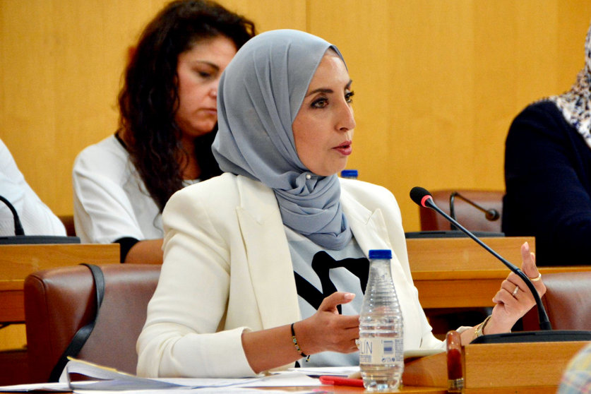 Fatima Hamed,portavoz del MDYC / Archivo