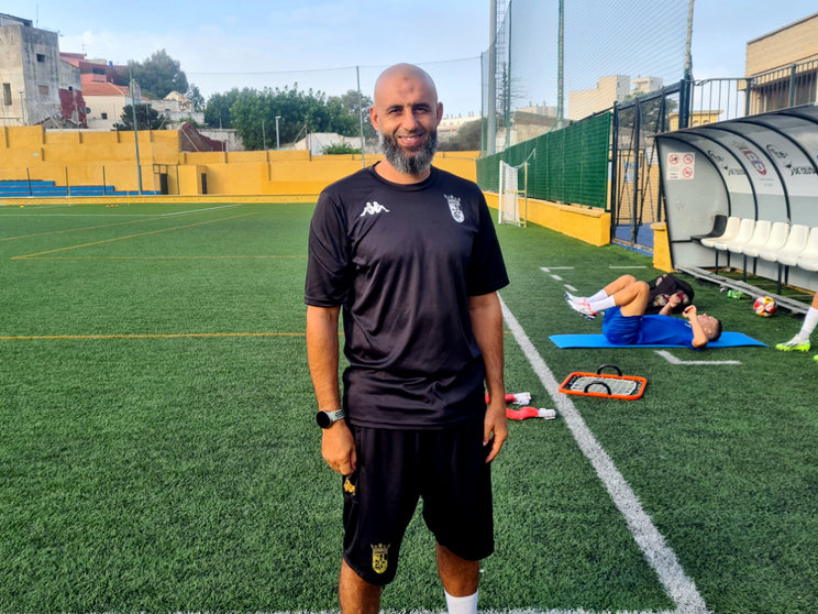 Perita, entrenador del filial de la AD Ceuta FC