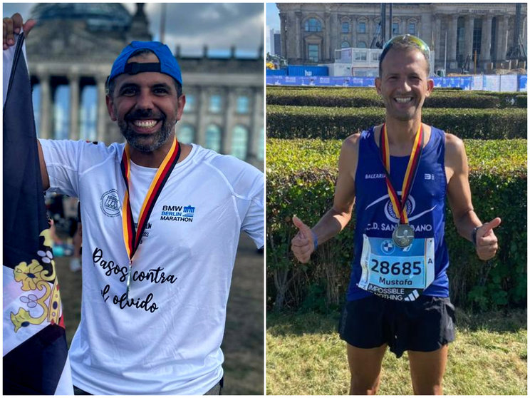 Claudio Alarcón y Mustafita Mohamed conquistan el Maratón de Berlín