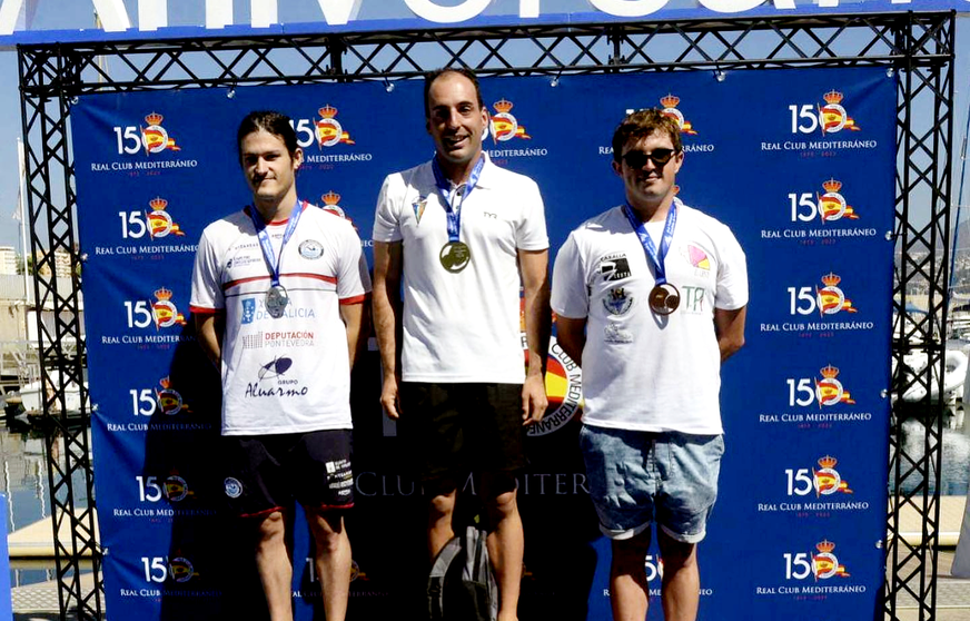 Nacho Gait&aacute;n, bronce en la Copa de Espa&ntilde;a de nataci&oacute;n en aguas abiertas 
