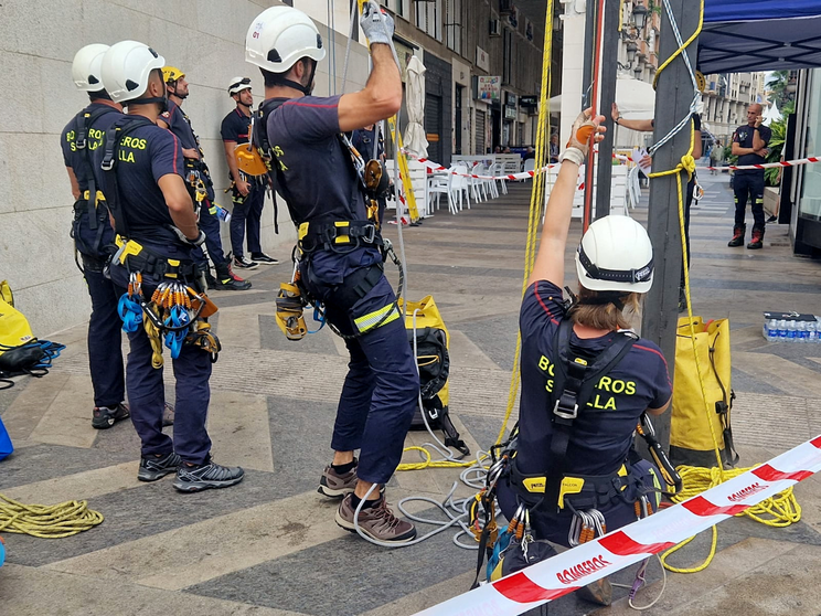 Jornadas de Rescate organizada por Bomberos Ceuta / Laura Ortiz