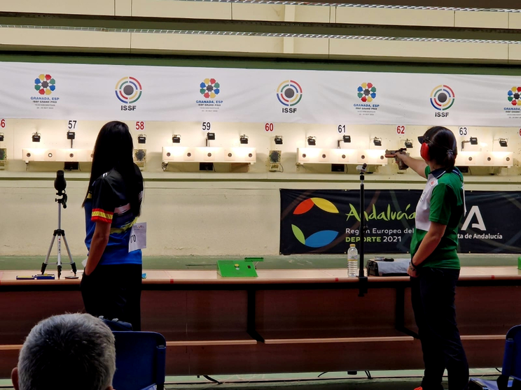 Mar&iacute;a Elena P&eacute;rez, campeona de Espa&ntilde;a de Tiro Ol&iacute;mpico 