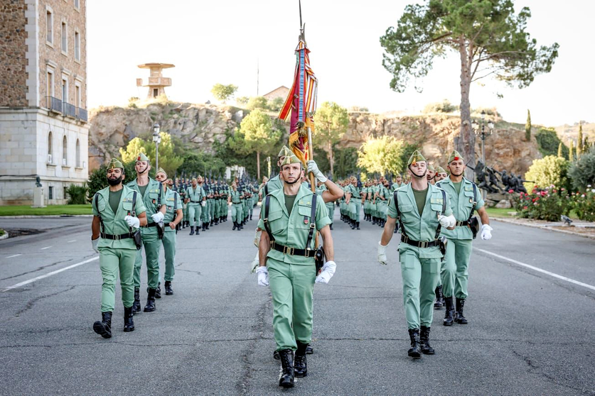 La Legi&oacute;n ultima los detalles antes de participar en el desfile de la Fiesta Nacional 