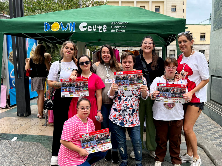 Una de las actividades de 'Down Ceuta' durante el pasado 2023 / Archivo