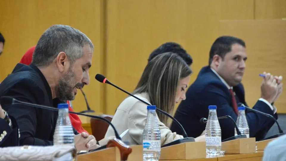  Mohamed Mohamed Ali durante su intervenci&oacute;n./Alejandro Castillo 