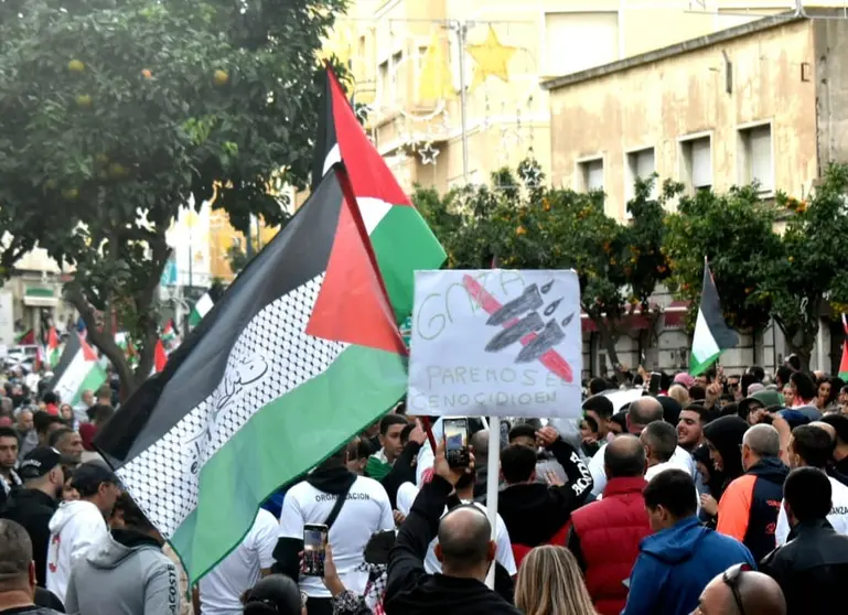 Manifestaci&oacute;n Ceuta con Palestina / Archivo