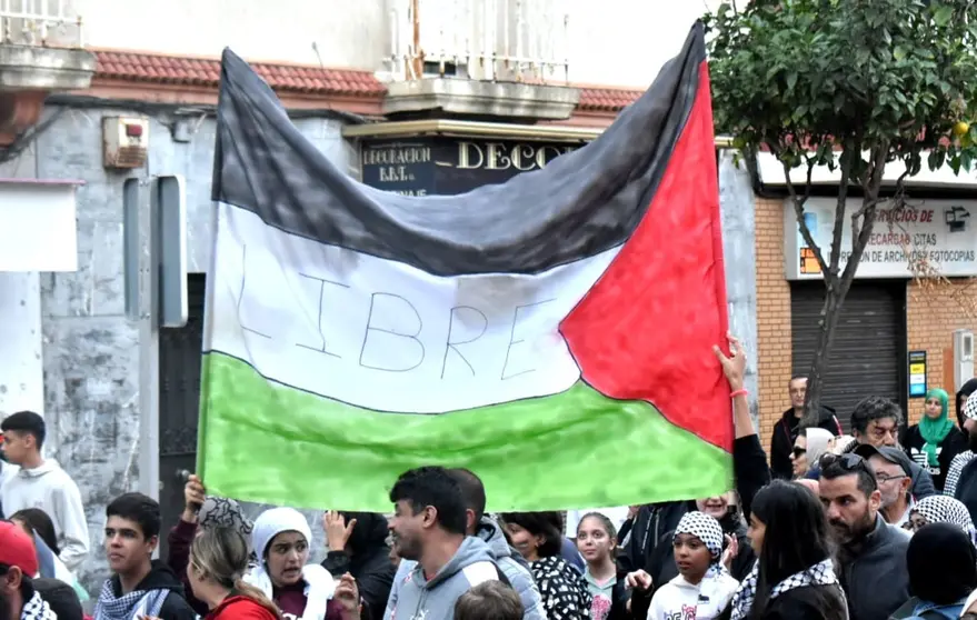 Ceuta con Palestina