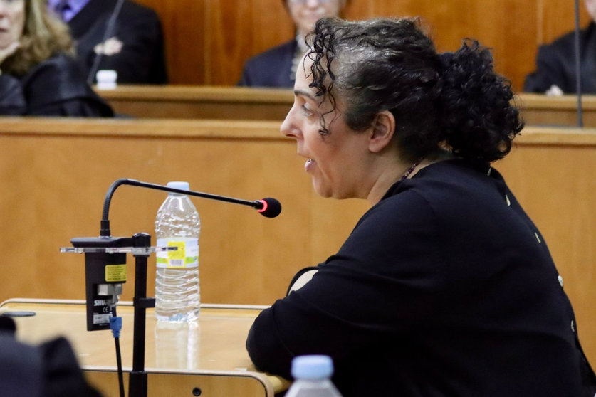 Rabea Mohamed durante su declaración en el juicio del Caso Emvicesa