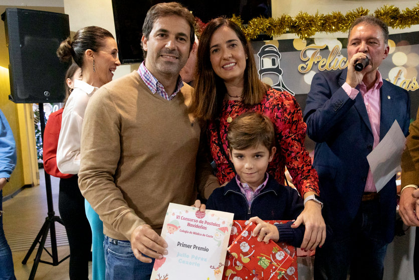 Julio Pérez Cazorla, ganador del VI Concurso de Postales Navideñas del Colegio de Médicos de Ceuta