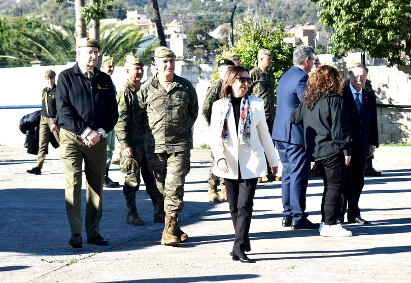 Visita de Margarita Robles a Ceuta