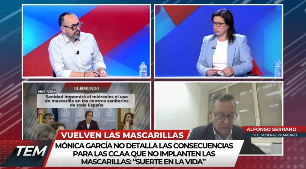 Ceuta y Melilla y su situaci&oacute;n sanitaria se cuelan en el programa 'Todo es Mentira' de la mano de la diputada Popular Ana V&aacute;zquez