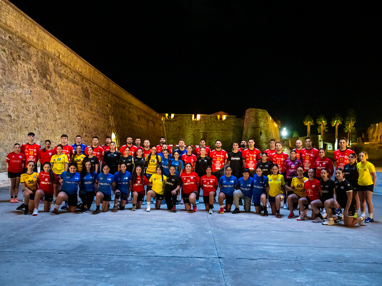 'S&oacute;lo faltas t&uacute;' , el nuevo spot, grabado en Ceuta, de los Hispanos para el EHF EURO 2024