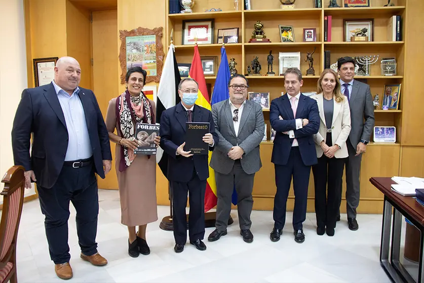 Recepci&oacute;n del presidente Vivas a Forbes