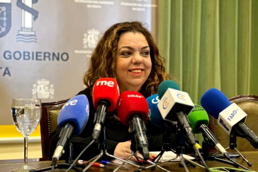 Cristina Pérez, delegada del Gobierno / Mohammed Ettouileb