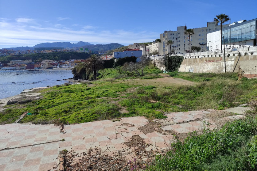 Parcela donde se ubicará la nueva Iglesia de la Virgen del Carmen / Ciudad Autónoma de Ceuta