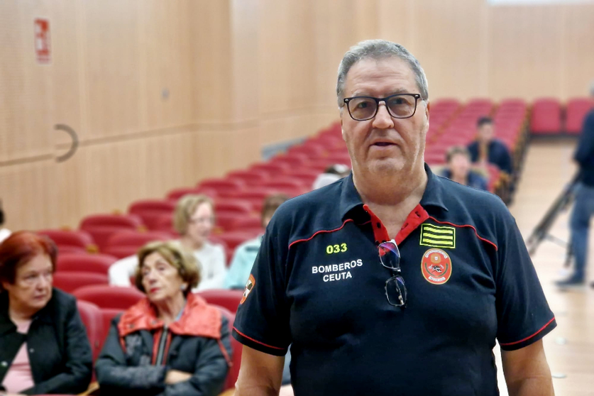 Miguel &Aacute;ngel R&iacute;os, jefe del Servicio de Extinci&oacute;n de Incendios y Salvamento / Laura Ortiz
