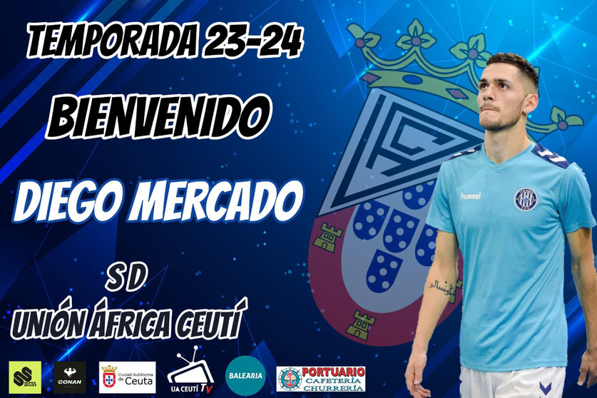 El argentino Diego Mercado, nuevo jugador de la UA Ceutí 