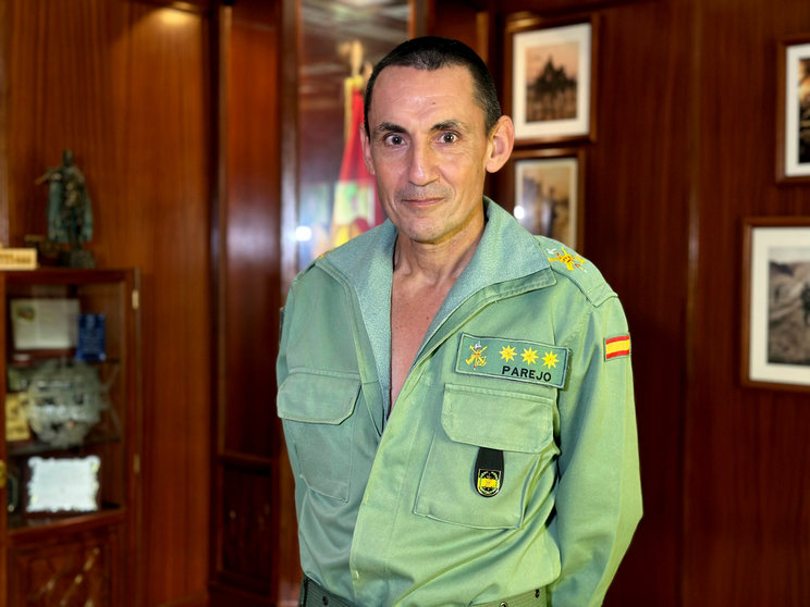 Jiménez Parejo, coronel del tercio Duque de Alba de la Legión 