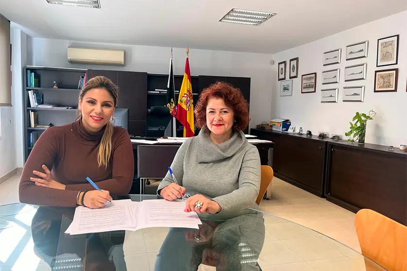 Firma de la pr&oacute;rroga del convenio con AFA
