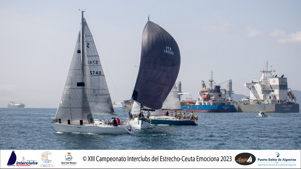La flota cruza el Estrecho para la segunda prueba del 'XIV Campeonato Interclubs-Ceuta Emociona 2024'