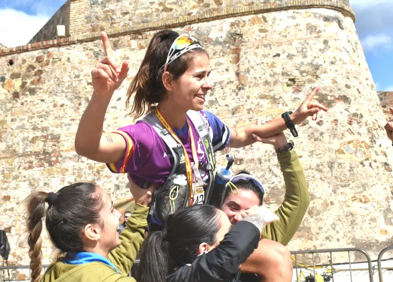 Mar&iacute;a Romero en la Cuna de la Legi&oacute;n. Foto: Rafa B&aacute;ez
