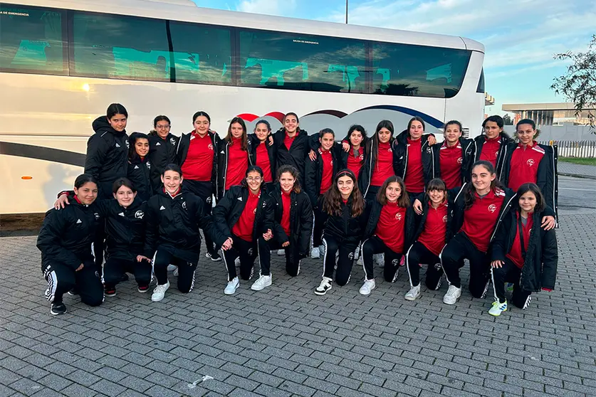 Las selecciones Sub-12 y Sub-14 parten hacia Pontevedra