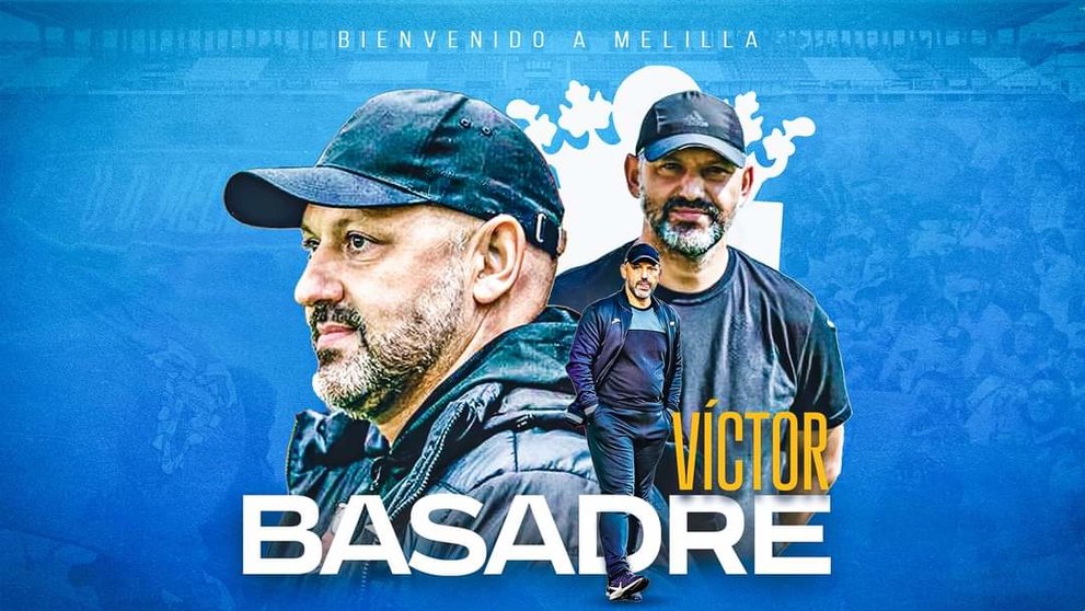 Victor Basadre, nuevo entrenador azulino