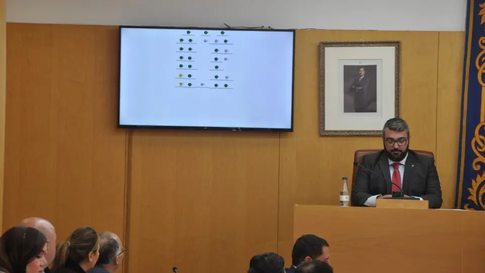  S&oacute;lo dos puntos amarillos en la pantalla, las abstenciones de Ceuta Ya! 