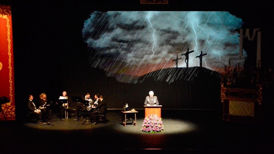  Un momento del acto celebrado este domingo en el Teatro Auditorio Revellín (A. CASTILLO) 