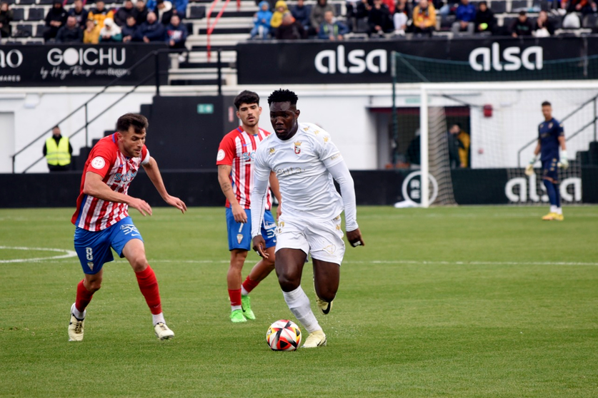 Uche durante el pasado derbi del Estrecho