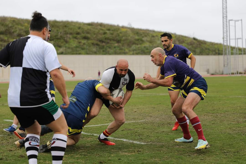 El 'Barbarians Ceuta' derrota al 'Tutods Casablanca' en un gran partido de Rugby 