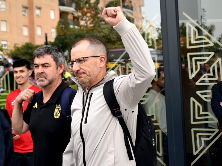 Jos&eacute; Juan Romero, entrenador de la AD Ceuta FC