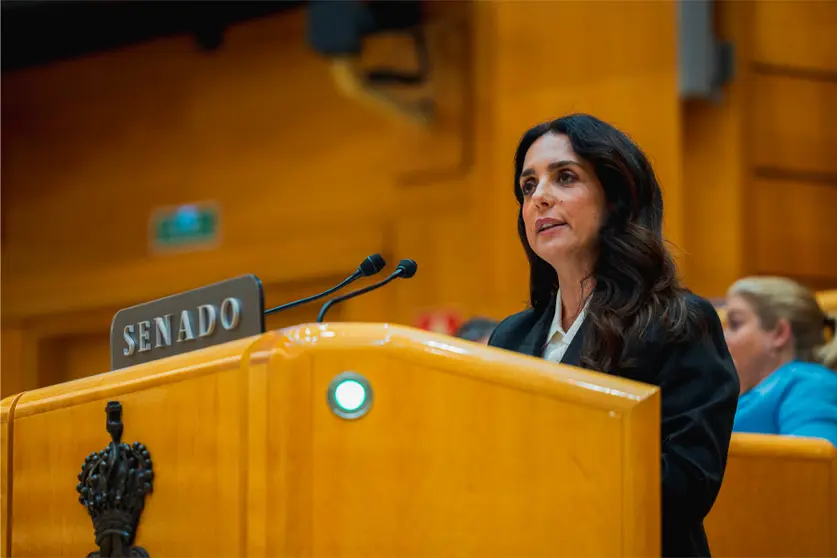 La senadora de VOX por Andaluc&iacute;a, Paloma G&oacute;mez