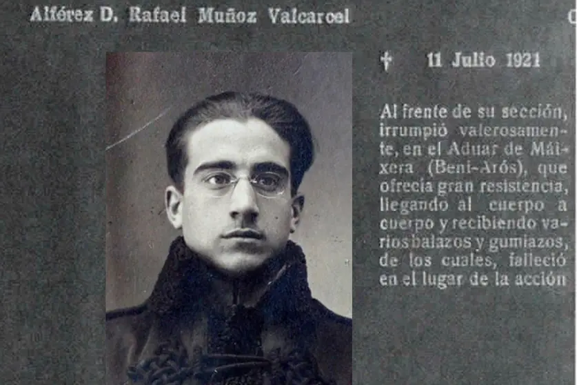 Album donde el Grupo de Fuerzas Regulares Ind&iacute;genas N.&ordm; 4 honra a sus muertos en combate