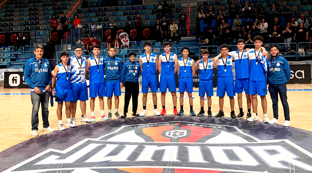 Punto y final a la aventura del CB Ceuta Base en el Nacional Junior de baloncesto 