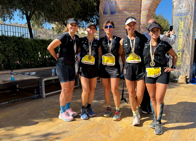 El equipo femenino de la COMGECEU triunfa en 'La Afrikana' de Melilla 
