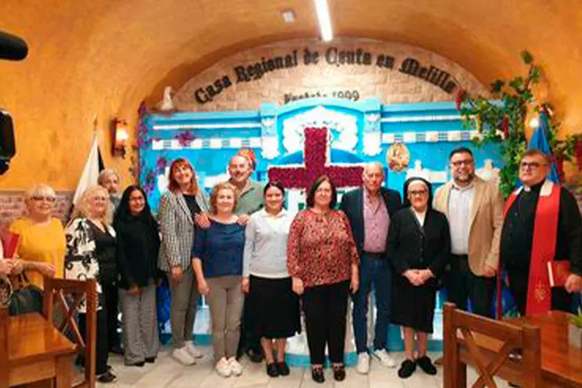 Cruz de mayo de la Casa de Ceuta en Melilla