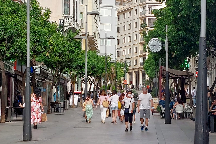 El paseo del Revellín, una de las principales zonas comerciales de Ceuta / Archivo