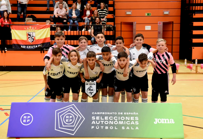Ceuta golea a Melilla en el debut en el Nacional Benjam&iacute;n masculino de f&uacute;tbol sala 