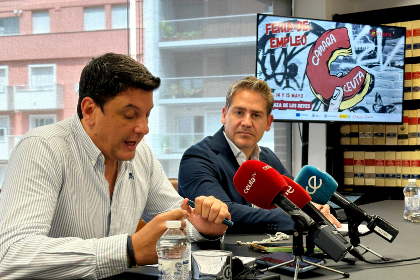 Presentaci&oacute;n de la VIII Feria de Empleo Juvenil de la C&aacute;mara de Comercio _ Mohamed Ettouileb