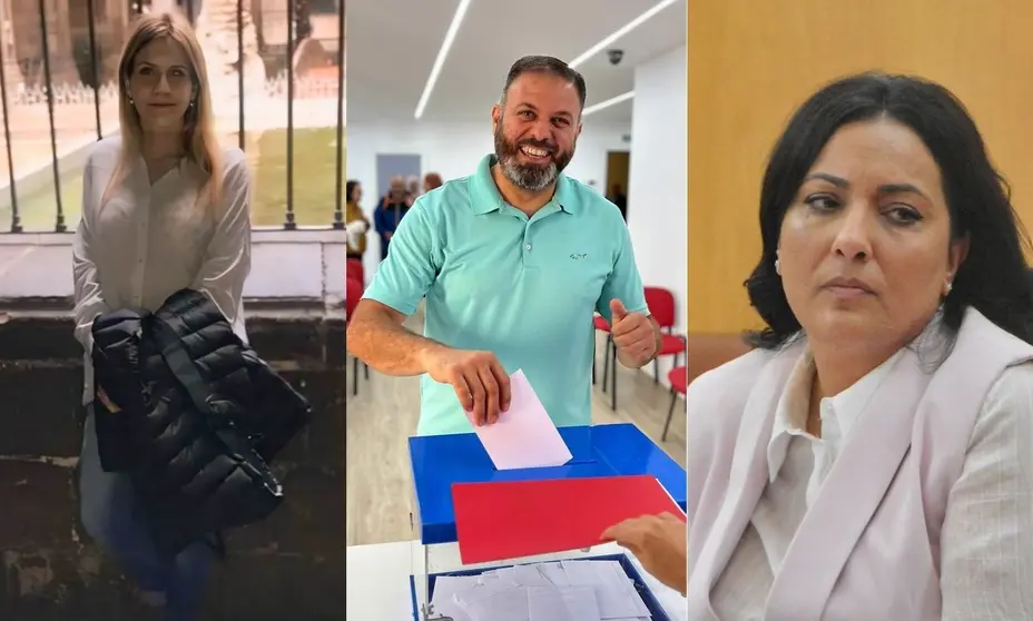 Susana Berm&uacute;dez, Navil Rahal y Fidda Mustafa