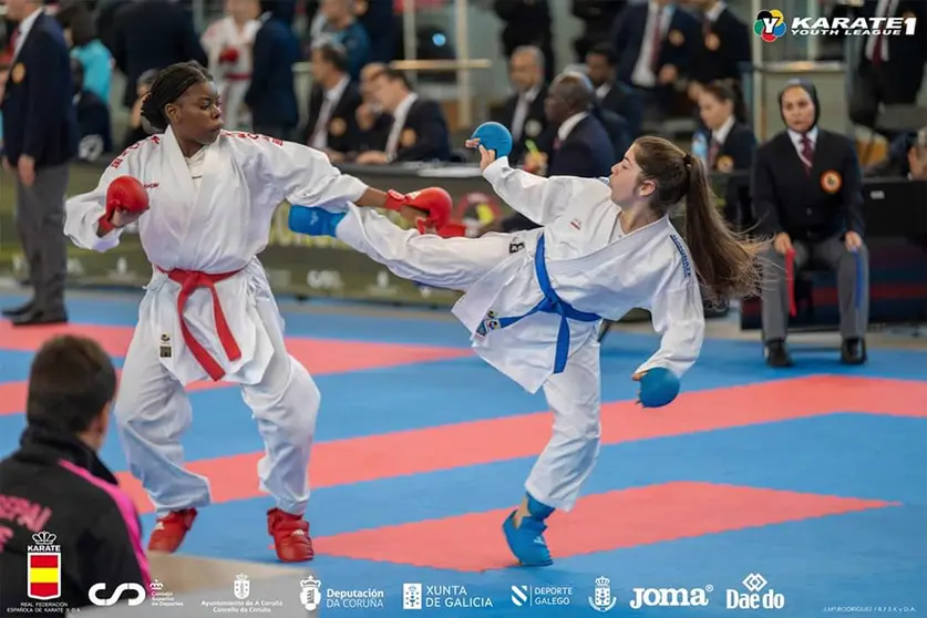 Participaci&oacute;n del Sepai karate en la Youth League en A Coru&ntilde;a