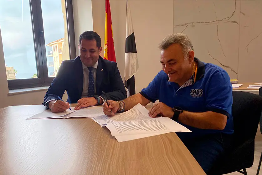 Firma del convenio