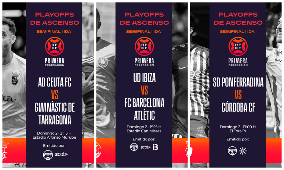 Domingo de playoff en Primera Federaci&oacute;n