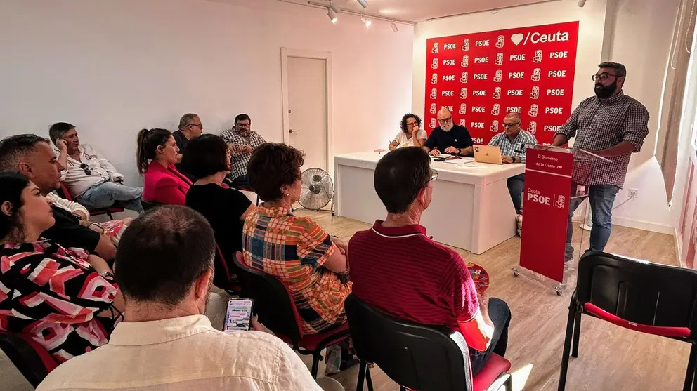  Melchor Le&oacute;n, presidente de la Gestora del PSOE de Ceuta 