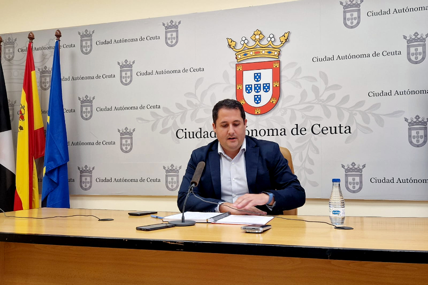 El consejero de Fomento, Medio Ambiente y Servicios Urbanos, este martes / Laura Ortiz