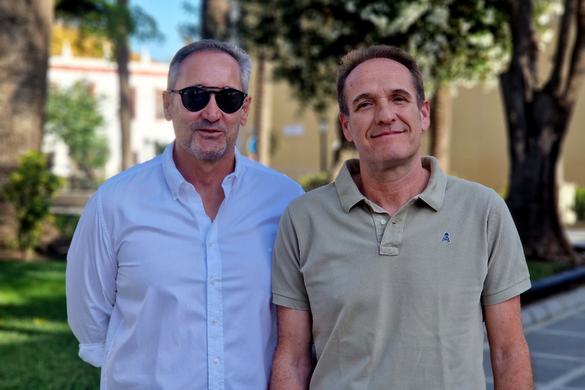 Juan Iglesias, presidente de CSIF, y Octavio &Aacute;lvarez, representante del sindicato, nos cuentan todas las novedades sobre este Torneo de P&aacute;del / Laura Ortiz