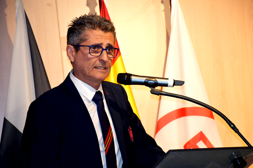 Antonio Garc&iacute;a Gaona, reelegido presidente de la Real Federaci&oacute;n de F&uacute;tbol de Ceuta. Foto: RFFCE